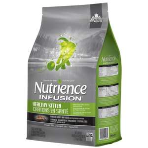 Nutrience 貓糧 Nutrience INFUSION 貓糧 幼貓配方 凍乾內層 鮮雞肉 5lb 2.27kg (C2497) (灰綠)