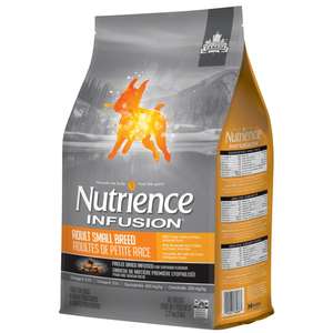 Nutrience 狗糧推薦：Nutrience INFUSION 狗糧 小型成犬配方 凍乾內層 鮮雞肉 5lb 2.27kg (D6086) (灰黃)