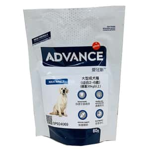 ADVANCE 狗糧 ADVANCE 日常護理 大型成犬糧 試食裝 80g (非賣品)