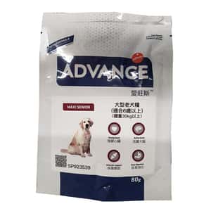 ADVANCE 狗糧 ADVANCE 日常護理 大型老犬糧 試食裝 80g (非賣品)