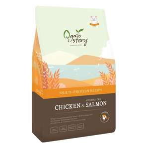 Organic Story 貓糧 Ogato Story 全貓糧 去骨雞肉+水解三文魚配方 2kg (148651)