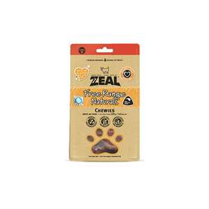 ZEAL 狗零食推薦：ZEAL 狗小食 紐西蘭牛仔筋圈 Chewies 125g (NP010)