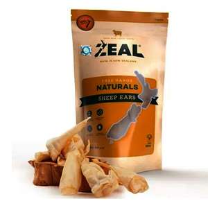 ZEAL 狗零食推薦：ZEAL 狗小食 紐西蘭羊耳 Sheep Ears 125g (NP015)