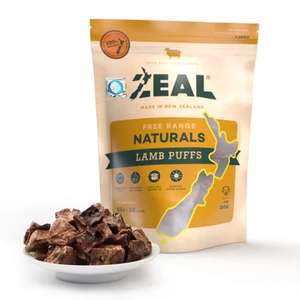 ZEAL 狗零食推薦：ZEAL 狗小食 紐西蘭羊肺粒 Lamb Puffs 85g (NP016)