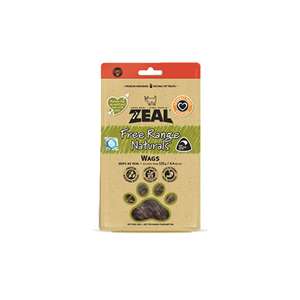 ZEAL 狗零食推薦：ZEAL 狗小食 紐西蘭牛仔尾骨 Wags 125g (NP021)