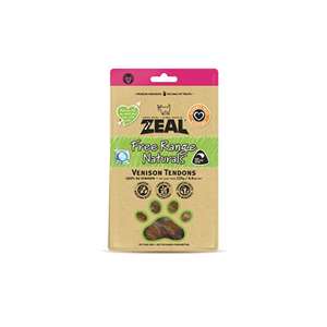 ZEAL 狗零食推薦：ZEAL 狗小食 紐西蘭鮮鹿筋 Venison Tendons 125g (NP023)