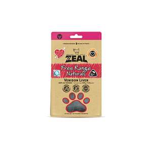 ZEAL 狗零食推薦：ZEAL 狗小食 紐西蘭鮮鹿肝 Venison Liver 125g (NP024)