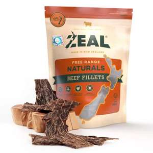 ZEAL 狗零食推薦：ZEAL 狗小食 紐西蘭牛肉片 Beef Jerky 125g (NP026)