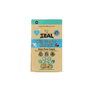 ZEAL 狗零食推薦：ZEAL 狗小食 紐西蘭藍鱈魚粒 Hoki Fish 125g (NP028)