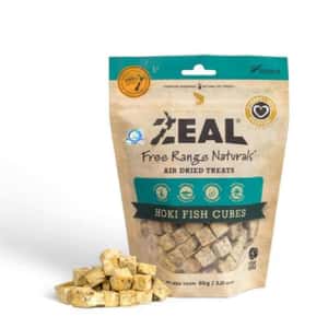 ZEAL 狗零食 ZEAL 狗小食 紐西蘭藍鱈魚粒 Hoki Fish 85g (NP028)