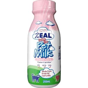 ZEAL 貓零食 ZEAL 無乳糖紐西蘭牛奶 255ml (NP052) (貓用)