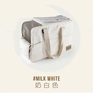寵物外出袋 Dfang 寵物外出袋 奶白色 45cmX19cmX29cm (適合6kg以內)
