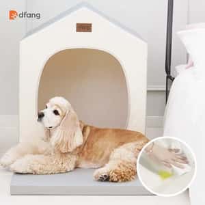寵物床墊用品 Dfang 寵物床墊 Pet House 附延伸休息墊 L碼 (58cmX94cmX73cm)