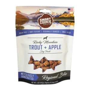 Smart Cookie Barkery 狗零食 Smart Cookie Barkery 全天然柔軟狗小食 鱒魚 + 蘋果 5oz (FSCTA)