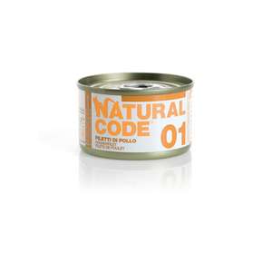 Natural Code 貓罐頭 貓濕糧推薦：Natural Code 貓罐頭 放養雞柳 Chicken fillets 85g (NCC01)