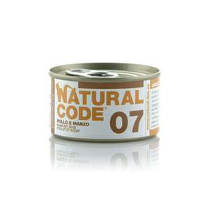 Natural Code 貓罐頭 貓濕糧推薦：Natural Code 貓罐頭 雞⾁ & ⽜⾁ Chicken & Beef 85g (1107)