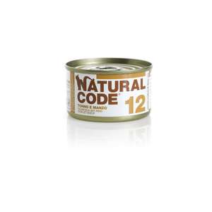 Natural Code 貓罐頭 貓濕糧推薦：Natural Code 貓罐頭 吞拿⿂ & ⽜⾁ Tuna & Beef 85g (1112)