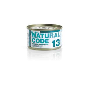 Natural Code 貓罐頭 貓濕糧推薦：Natural Code 貓罐頭 吞拿⿂ & 芝⼠ Tuna & Cheese 85g (1113)