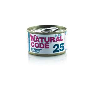 Natural Code 貓罐頭 貓濕糧推薦：Natural Code 貓罐頭 啫喱系列 雞⾁ & 沙丁⿂ Chicken & Shardines in Jelly 85g (NCC25)