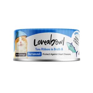 Loveabowl 貓罐頭 Loveabowl 貓罐頭 護心吞拿魚鱸魚 70g (LBCE032)