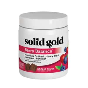 Solidgold Solid Gold 天然補給品 紅莓藍莓精華丸 60粒裝 (SG612A) (犬用)