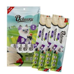 Ocheers 貓零食 O'cheers 歡樂城市 貓零食 肉泥餐包 鴨肉 15g 4本入 (OCH0011) TBS