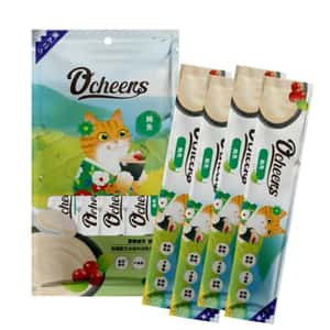 Ocheers 貓零食 O'cheers 歡樂城市 貓零食 肉泥餐包 老貓鮪魚 15g 4本入 (OCH0014) TBS