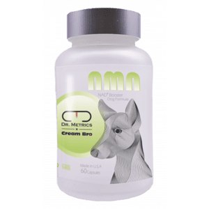 忌廉哥 狗狗保健用品推薦：Cream Bro忌廉哥 NMN 狗狗配方 60粒裝 (35mg x 60) Total 2100mg (DM107498)