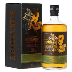 忍 Sinobu 威士忌 Shinobu 忍 Lightly Peated Pure Malt 10 Years Mizunara Oak Finish 700ml