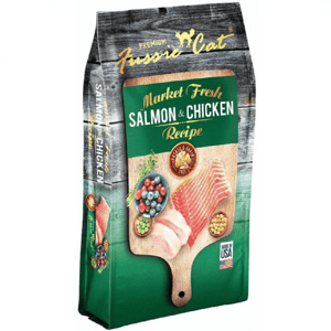 Fussie Cat 貓糧 Fussie Cat 貓糧 Market Fresh 純天然貓糧 三文魚及雞肉配方 10lb (綠) (FU-SC3)