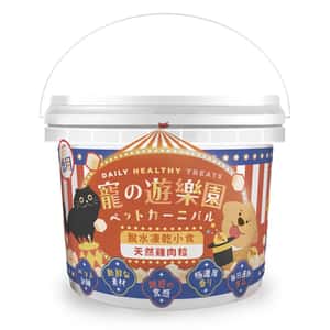 其他 貓零食狗零食 寵之遊樂園 高級凍乾滋味桶裝 雞肉粒 150g (貓犬用)