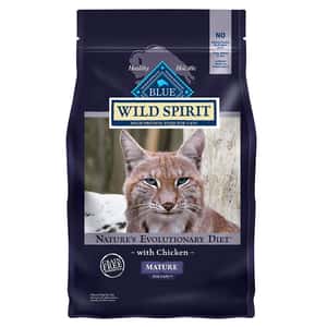 Blue Buffalo 貓糧 BLUE BUFFALO 貓糧 高齡貓室內貓雞肉配方 5lb (800304)