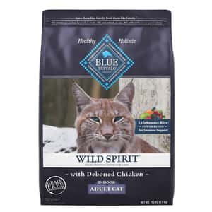 Blue Buffalo 貓糧 BLUE BUFFALO 貓糧 成貓室內貓 雞肉配方 11lb (804708)