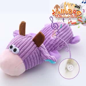 HelloDOG 玩具嚴選 狗狗嗶嗶拉扯趴趴公仔 1件 (隨機款) (TBS) (圖片5)