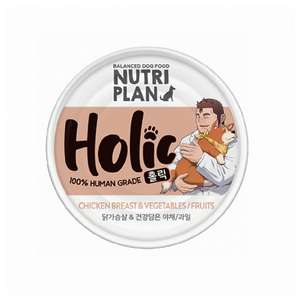 Nutriplan 營養企劃 貓罐頭 貓濕糧推薦：Nutriplan 狗罐頭 營養企劃 挑嘴狂熱系列 雞肉及蔬果 85g (64630)- 限時優惠
