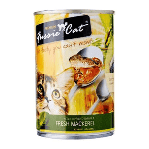 Fussie Cat 貓罐頭 Fussie Cat 貓罐頭 純鯖魚 400g (綠色) (FU-4MC) (新舊包裝隨機發)
