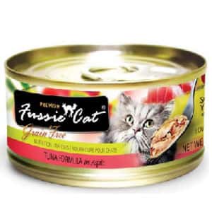 Fussie Cat 貓罐頭 Fussie Cat 貓罐頭 黑鑽 吞拿魚 Tuna Formula in Aspic 80g (粉紅) (FU-TUC)