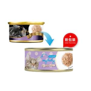 My baby 貓罐頭 吞拿魚塊 Flaked Tuna 85g (紫) (90401394B) (圖片3)