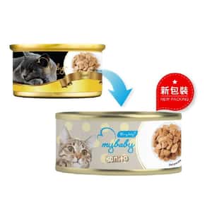 My baby 貓罐頭 鰹魚塊 Bonito 85g (黃) (90401390B) (圖片3)