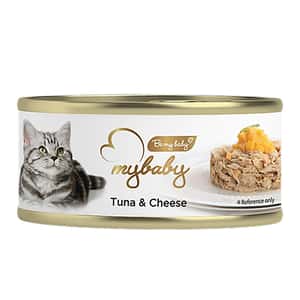 My baby 貓罐頭 吞拿魚及芝士 Tuna with Cheese 85g (深啡) (90401400B) (圖片3)