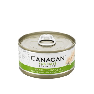 CANAGAN 貓罐頭 CANAGAN原之選 貓罐頭 無穀物貓罐頭 鮮雞肉 75g (草綠) (WC75)