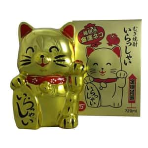 其他燒酎 燒酎 Shochu 藤居酒造 金運祈願 金色招財貓 麥燒酎 720ml