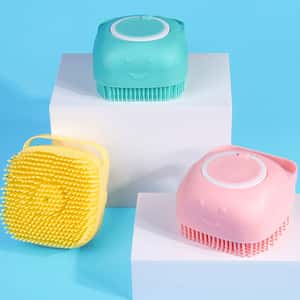 其他 清潔美容用品 HelloDOG 清潔用具嚴選 狗狗貓咪按摩專用搓澡清潔神器 (隨機款)