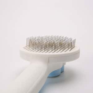 用具嚴選 除毛按摩深層清潔防滑把手貓狗除毛梳 (隨機款) (圖片3)