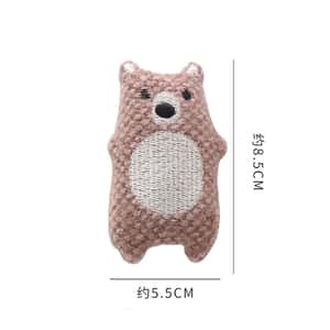 HelloDOG 玩具嚴選 絨毛貓薄荷玩具 小兔小熊浣熊 1個 (隨機款) (圖片3)