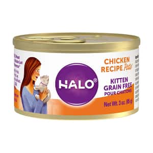 HALO 貓罐頭 HALO 幼貓罐頭 雞肉配方 3oz (30055) (新包裝)