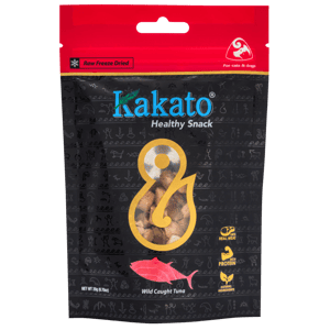 貓零食 寵物零食推薦：Kakato 卡格 貓狗零食 凍乾純肉小食 野生捕撈吞拿魚 20g (SK0953EIN)