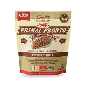 PRIMAL 貓糧 Primal 貓糧 急凍鮮肉粒系列 鹿肉配方 1lb (PRFVF1) (需冷藏)