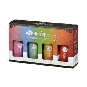 梅酒 Plum Wine 鶯宿梅 經典味道 梅酒 300ml套裝 (四支不同口味)