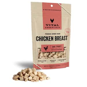 Vital Essentials 狗零食 VITAL ESSENTIALS 凍乾狗小食 雞胸粒 2.1oz (684069)